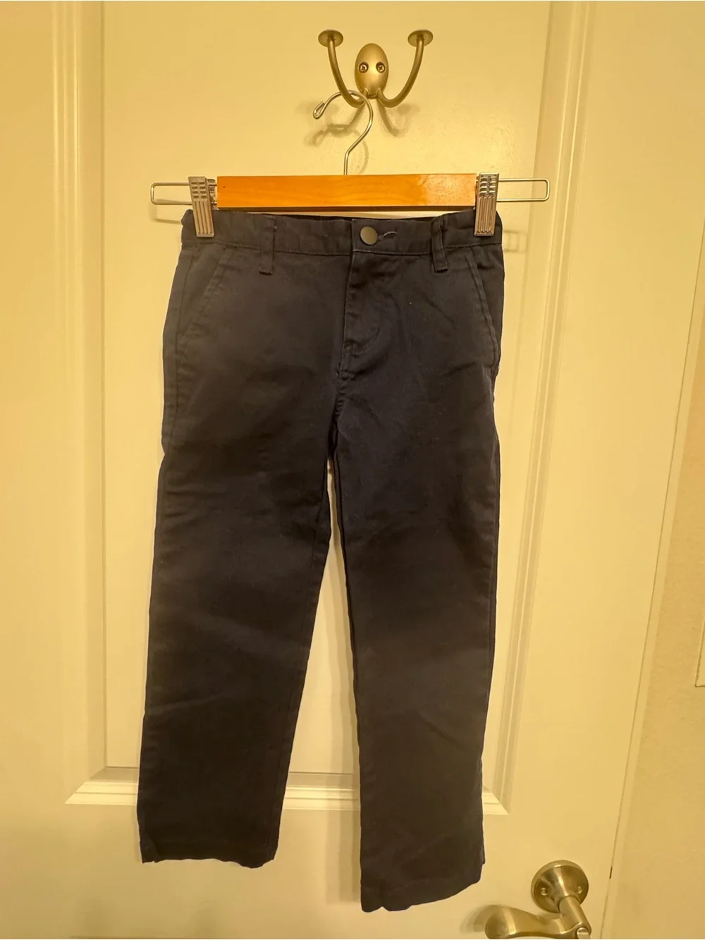 Old Navy Straight Built In Flex Bundle Pants Khaki and Blue
